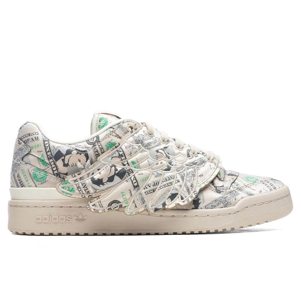 Adidas Originals x Jeremy Scott Forum Wings Low Money - Clear Brown